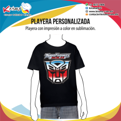 Playera Transformers