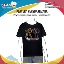Playera Optimus Prime - Bumblebee.