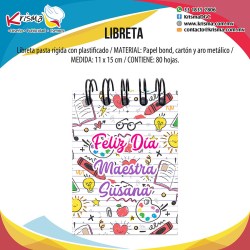 Libreta maestros Arte