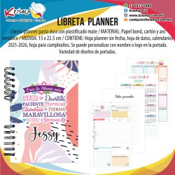 Libreta Planner Mamá es