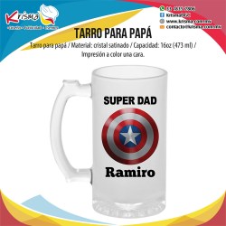 Tarro Papá Super Dad