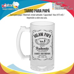Tarro Papá Mejor Papá No. 1