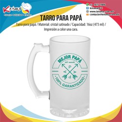 Tarro Papá Mejor Papá 100% garantizado