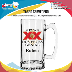Tarro Cervecero Papá Genial