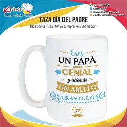Taza 15oz Abuelo maravilloso