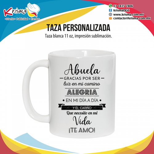 Taza Gracias Abuela